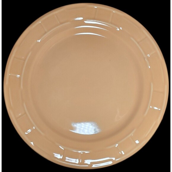 Longaberger Woven Traditions Dinner Plate (4) Red Yellow Green Blue NEW - Picture 2 of 12